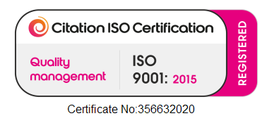 ISO 9001:2015 quality management, certificate 356632020